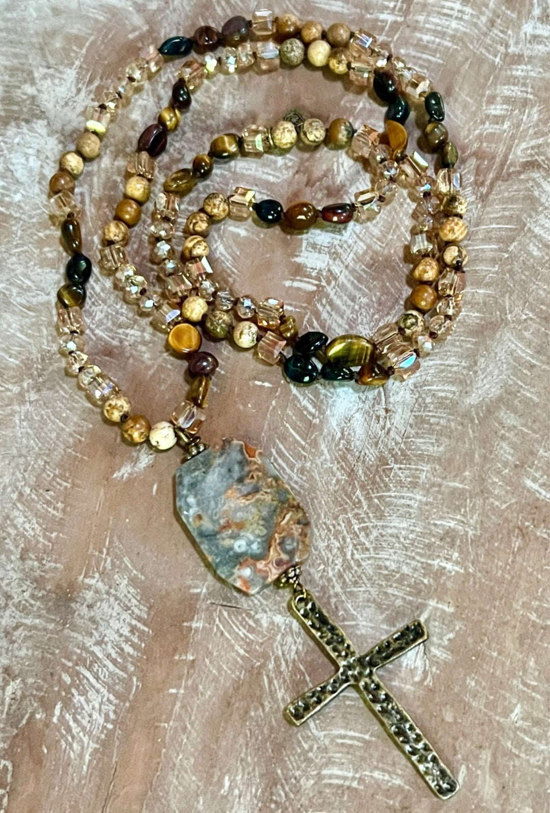 Stephanie Necklace Jasper