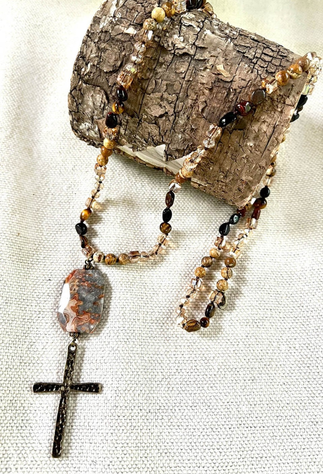 Stephanie Necklace Jasper