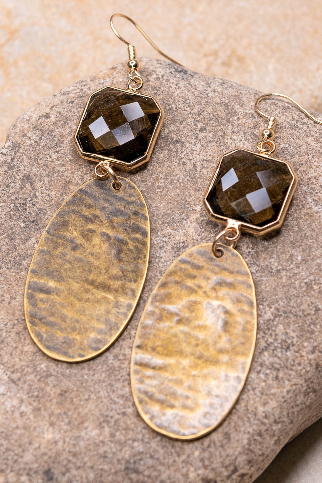 Vanessa Earrings Bronze