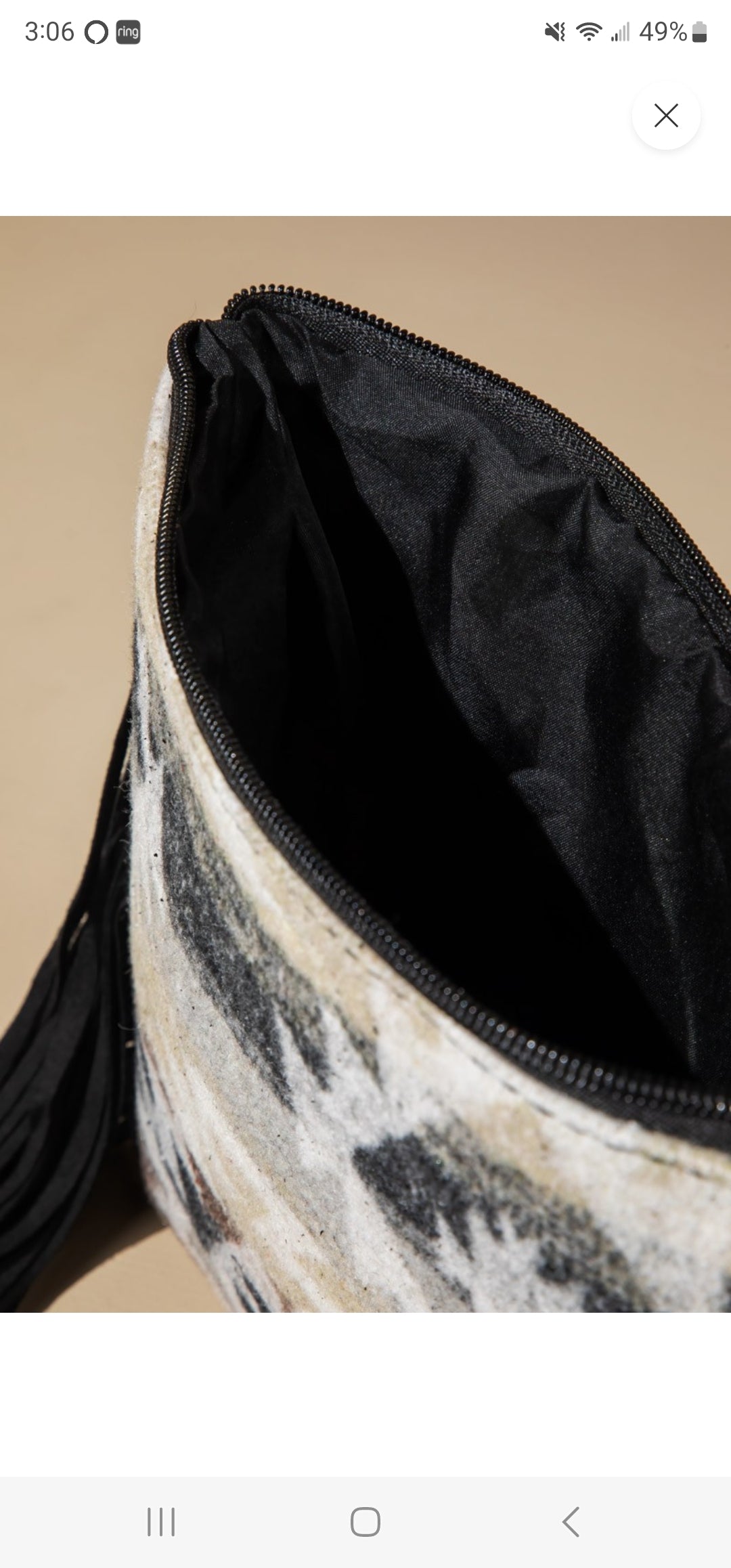 Western Fringe Crossbody Bag